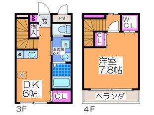 メゾネット・ダイワの物件間取画像